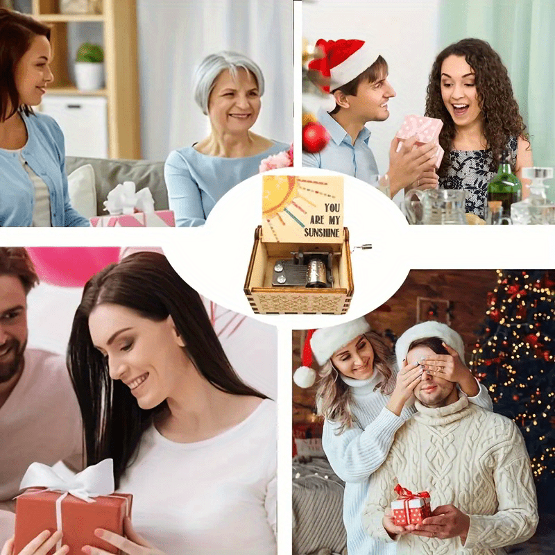 музыкальная шкатулка лебединое озеро - винтажная музыкальная шкатулка с 8-нотным пианино, тема лебединое озеро, механизм с заводом,   и свадебных подарков, ностальгический   Детали 8