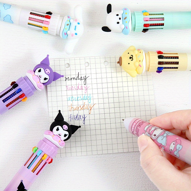   collection multicolor pens 6pcs Product details 4