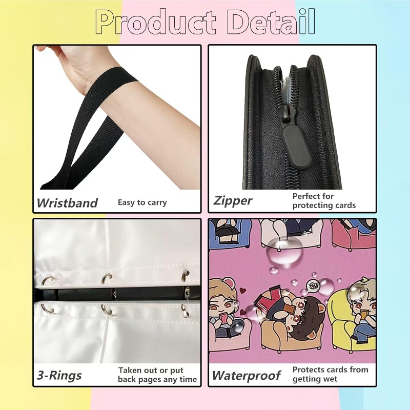 1pc stay trading card binder adorable photo album storing - Temu Oman