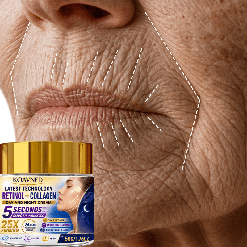 Luxurious Korean Beauty Cream Latest Technology Retinol Collagen Wrinkles, Enhances Skin and Wrinkles, Reverses Signs Of Aging, And Back Radiance. Suitable for Day And Night