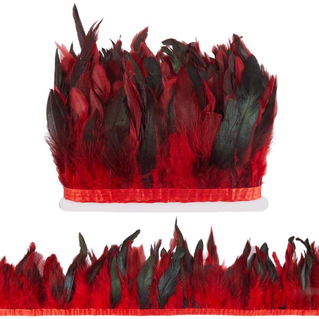 TEMU New 2026 Model 1m 13-18cm/5-7inch Iridescent Black High-density Trim Strip, Satin Ribbon Edging, Cuttable Soft Velvet Lace, Stage Costume,