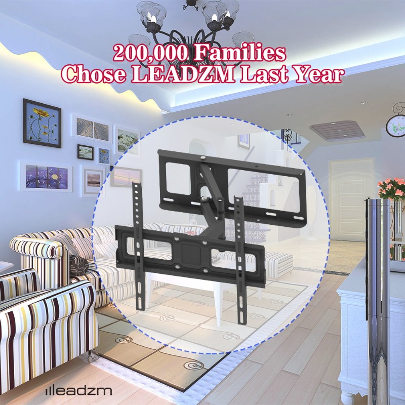 Image of 32-60 Inch Single Pendulum Large Base Tv Stand Tmdd-102 Bearing 35kg/vese400*400/upper And Lower-10~ 10°