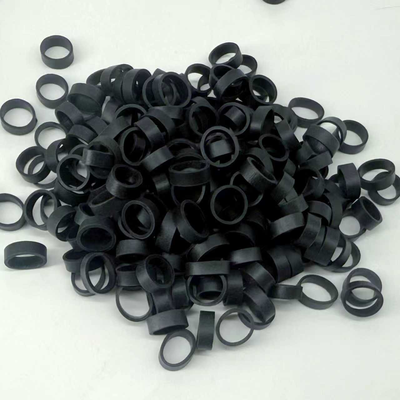 Approximately 70/50/30 -rings Can Stretch Rubber Bands Office Supplies Black Rubber Bands- Elastic Strong Ties For Office, School And Home Use, Binding Data Cables