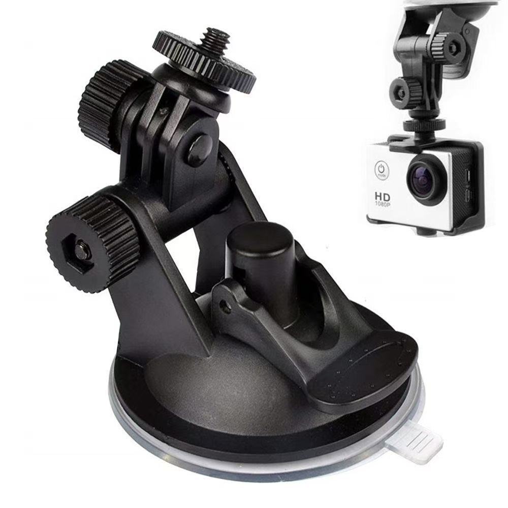 65mm Car Windshield Suction Cup Mount, 1/4 Inch Screw Adjustable Bracket For Dash Cam, Gps