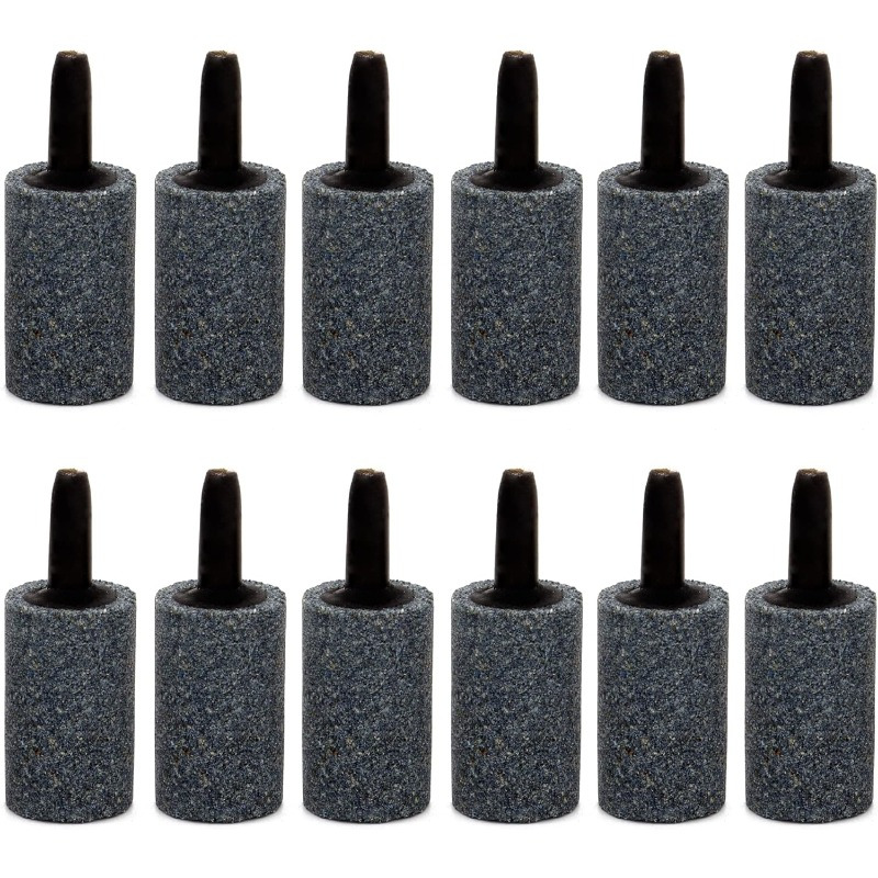 12- 1 Air Stone Bubbler, - Sintered Pp , Uncharged Air Stone Accessories For And Hydroponics Systems, Battery