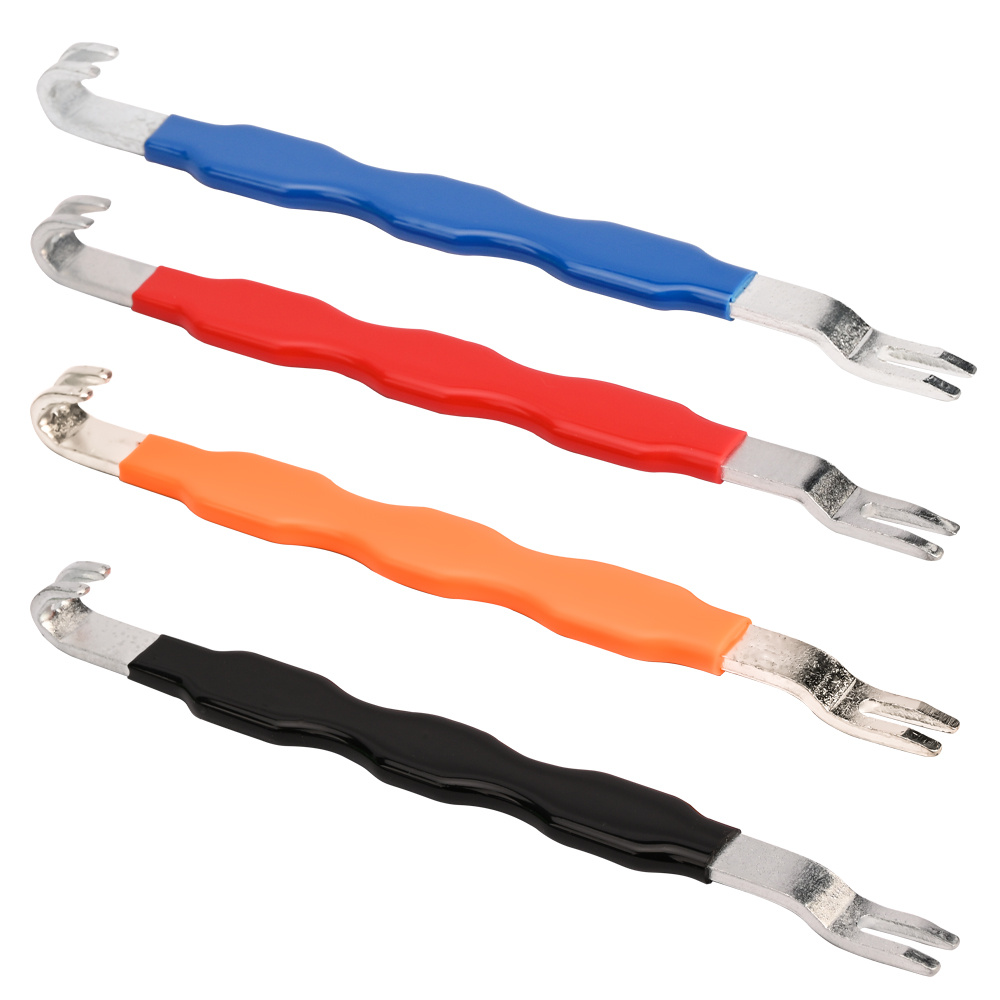 TEMU 4pcs Car Interior Disassembly Tools, Used For Dismantling Wire Harness Plugs, Panels, Car Electrical Terminal Connectors, Dual Head Tools Out,