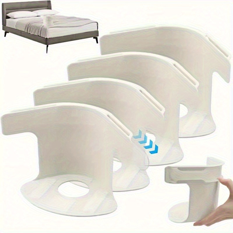 TEMU 4-pack Heavy Duty Bed Sheet Holders With - Sheet Fasteners, Mattress Protectors & Bedding, For Queen/king Beds - Bed Sheet Anchors, Bed