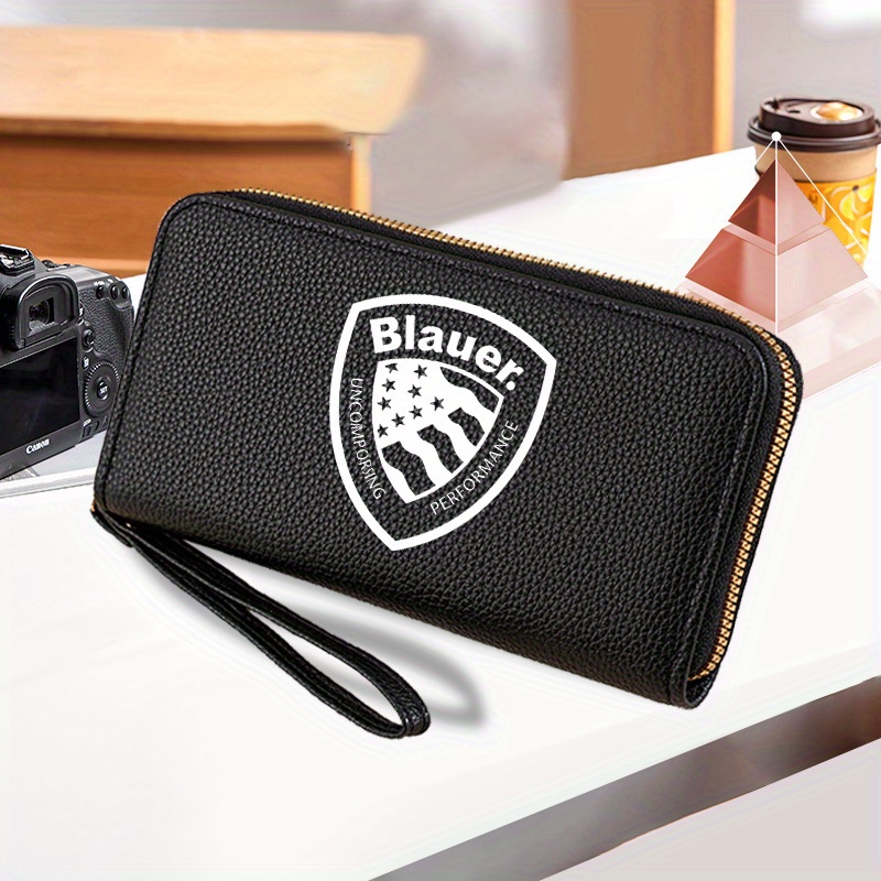 1pc   wallet - large capacity zip around wallet with golden-tone zipper, cash, credit card holder, id window & secure closure - elegant men s everyday & formal wallet - perfect gift for men, christmas, valentine s, birthday -   organizer with    ,   style, hand washable, ideal for cash, keys,   s license - ideal for everyday use & special occasions, cash storage, key organizer, stylish clutch, sleek  , premium construction, 0