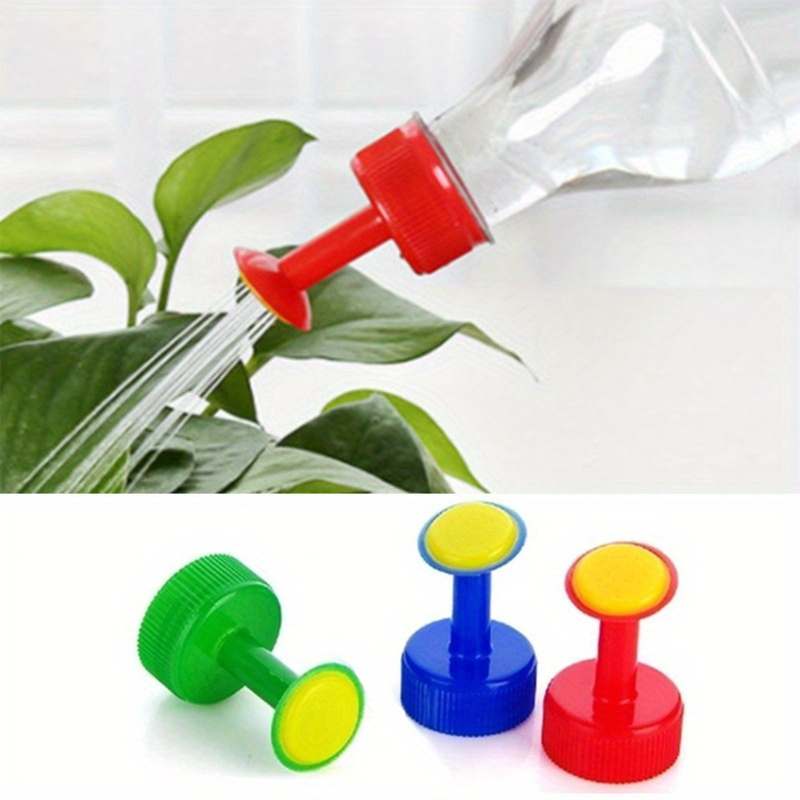 3-pack Bottle Cap Watering Sprinkler Nozzles, Diy Mini Irrigation Heads For Indoor& Outdoor Plant Care, Garden Watering System