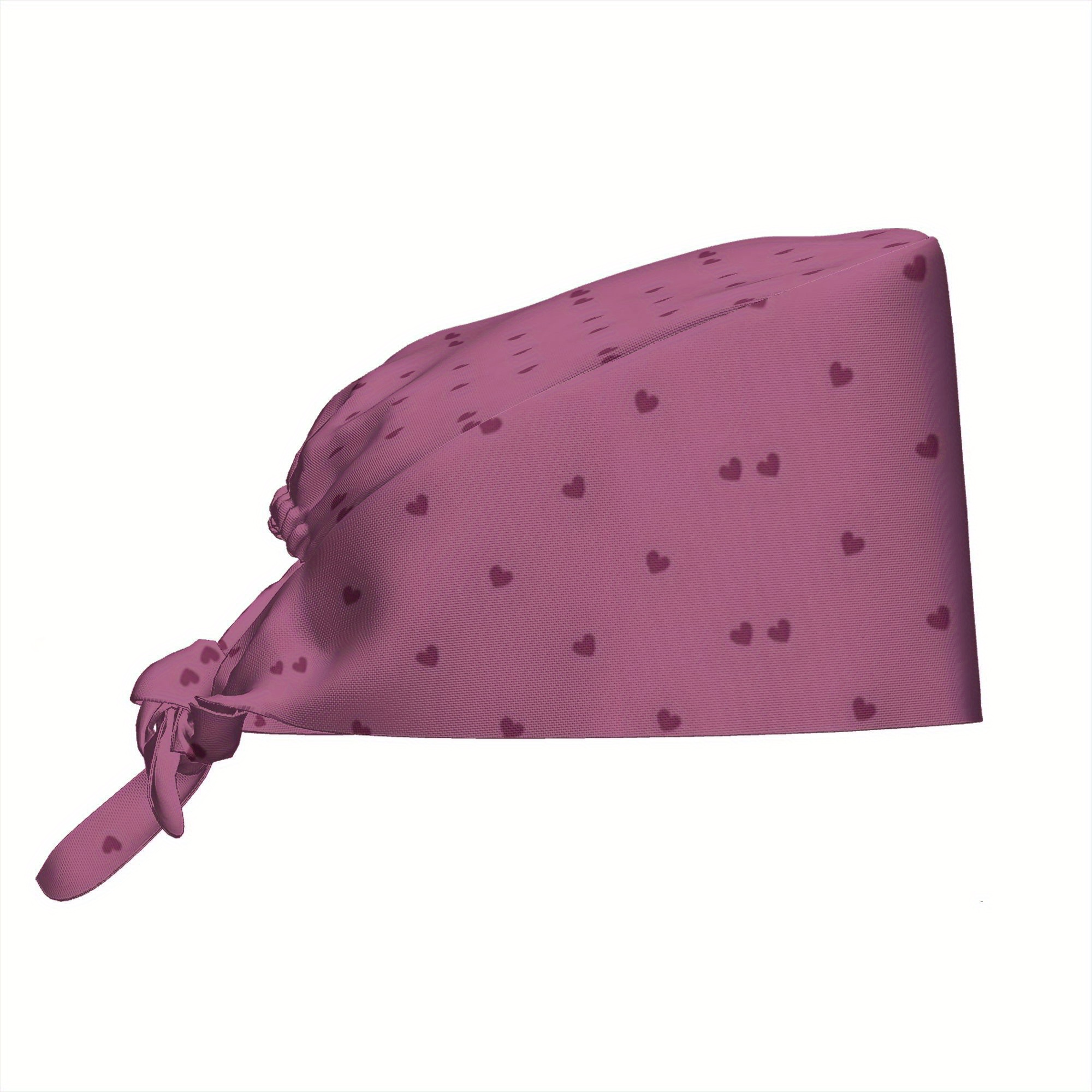 TEMU 1 gorra estampada de moda para mujer - Gorro y ajustable, ideal para enfermeras con diseño de , resistente al polvo para chefs y cocineros, para