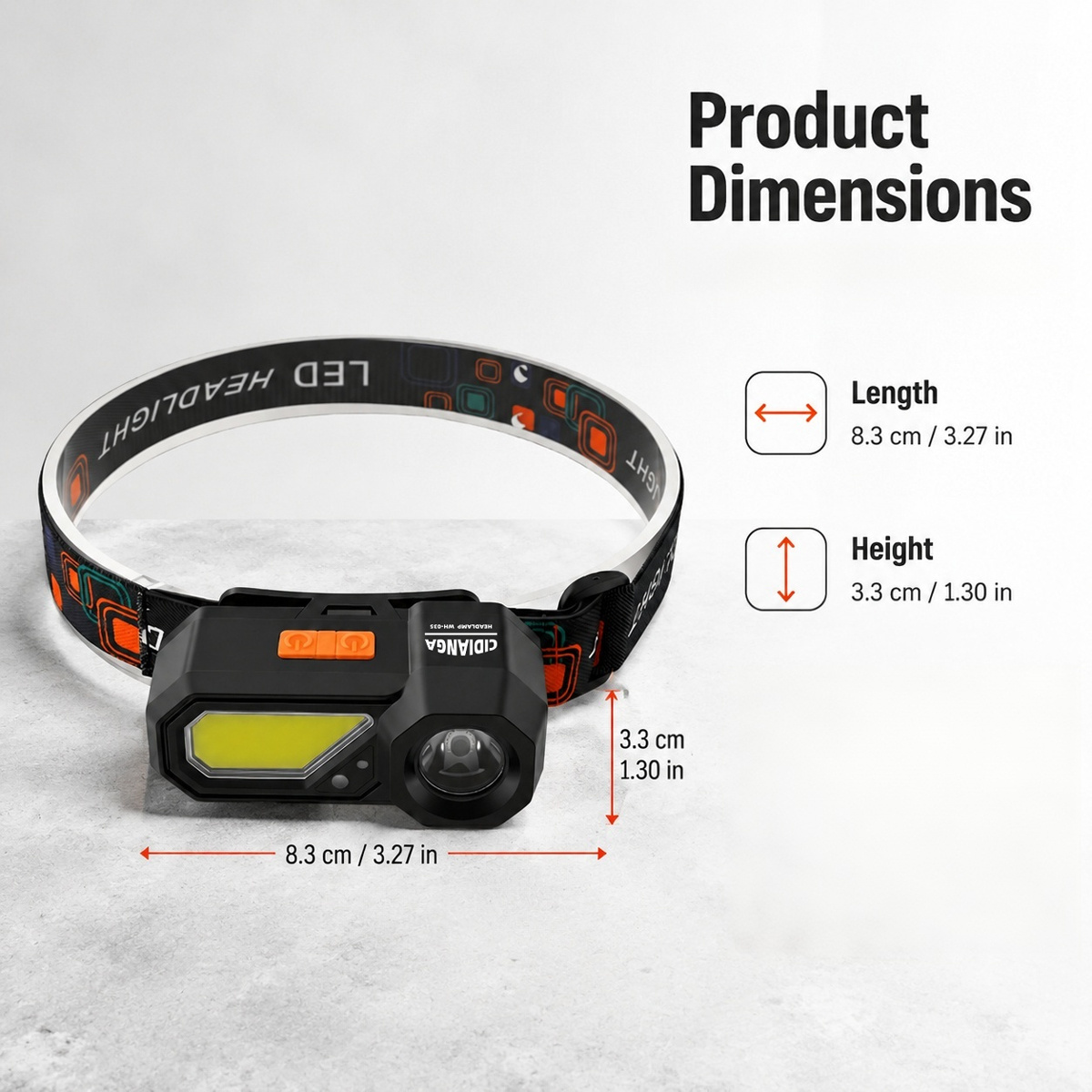 Portable USB Rechargeable Ultra Bright LED Headlight