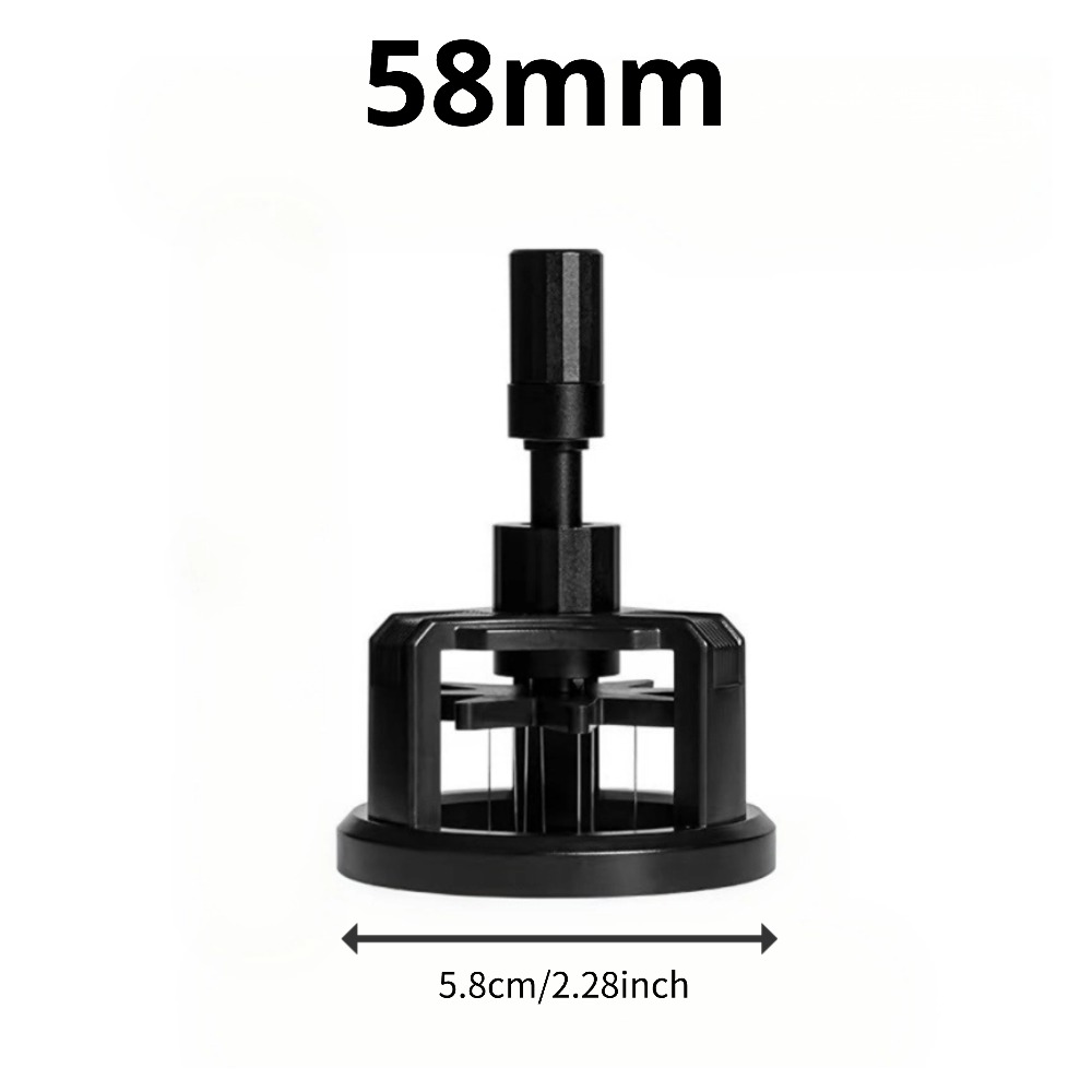 E-shop Rotierender Nadel-Pulververteiler 51/ 53/ 58mm Magnetischer Kaffee-Tamper-Nadel Kaffeepulver-Dispenser Rutschfeste loses Pulver-Nadel