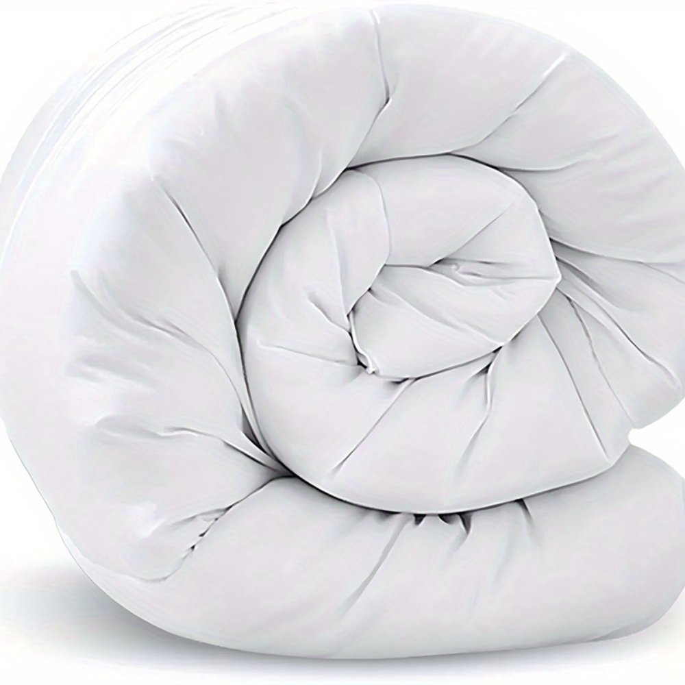 1 All-Season Hotel-Style Bedding Quilted Duvet- Ultra-Soft With Diamond Grid Design (White, Tog 10.5, 135x200cm/ 200x200cm/ 230x220cm/ 260x220cm)