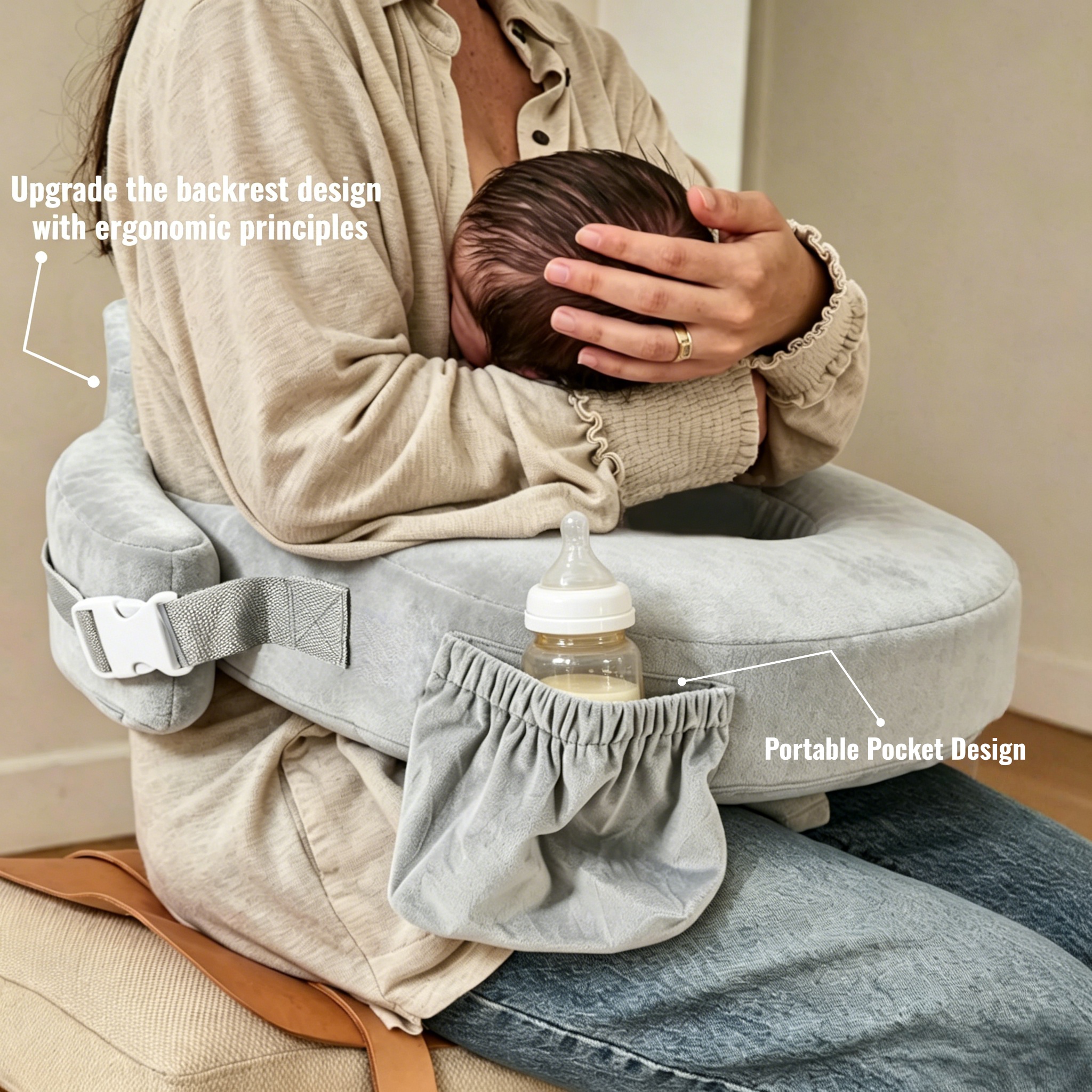 Close-up Memory Foam Support
