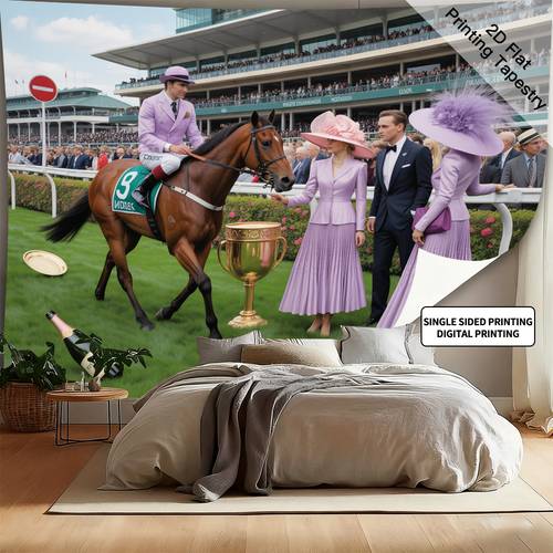 single piece of 2d flat photo booth decoration fabric backdrop for sophisticated photo booth background for occasions including royal ascot weddings and garden parties ideal for setting