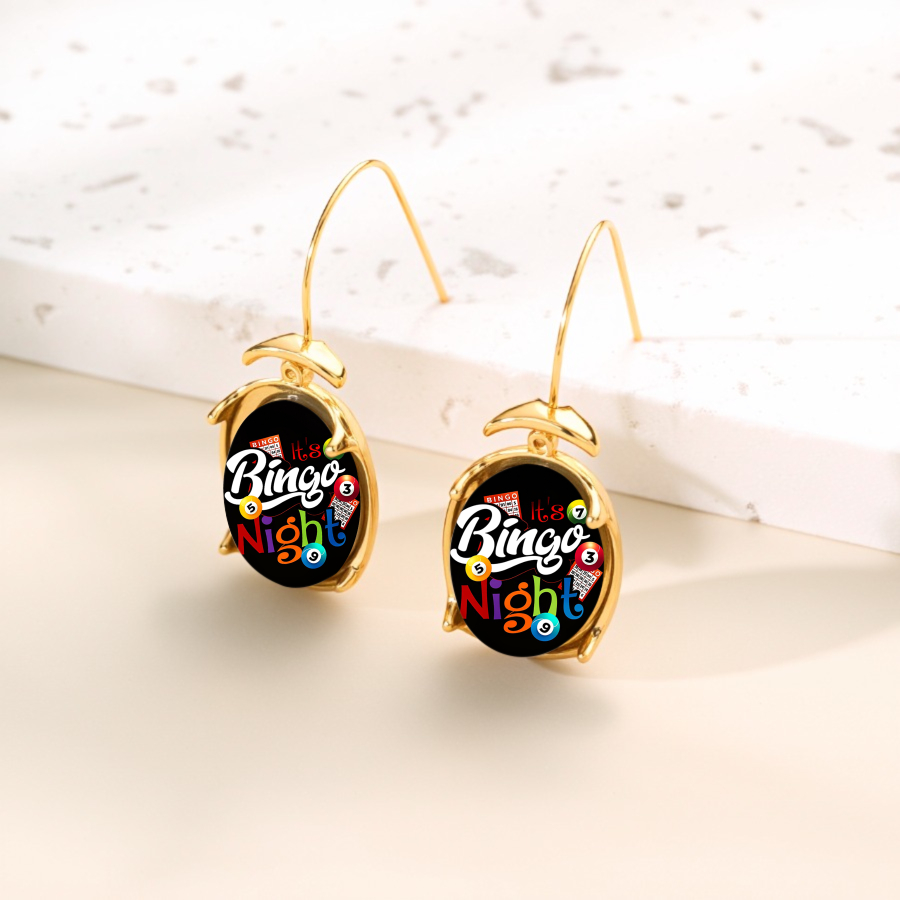 TEMU Unique Earrings For A , Featuring Ball Designs, Shapes, And Numbers. Perfect Jewelry Additions For Parties, Birthdays, Or Everyday Celebrations