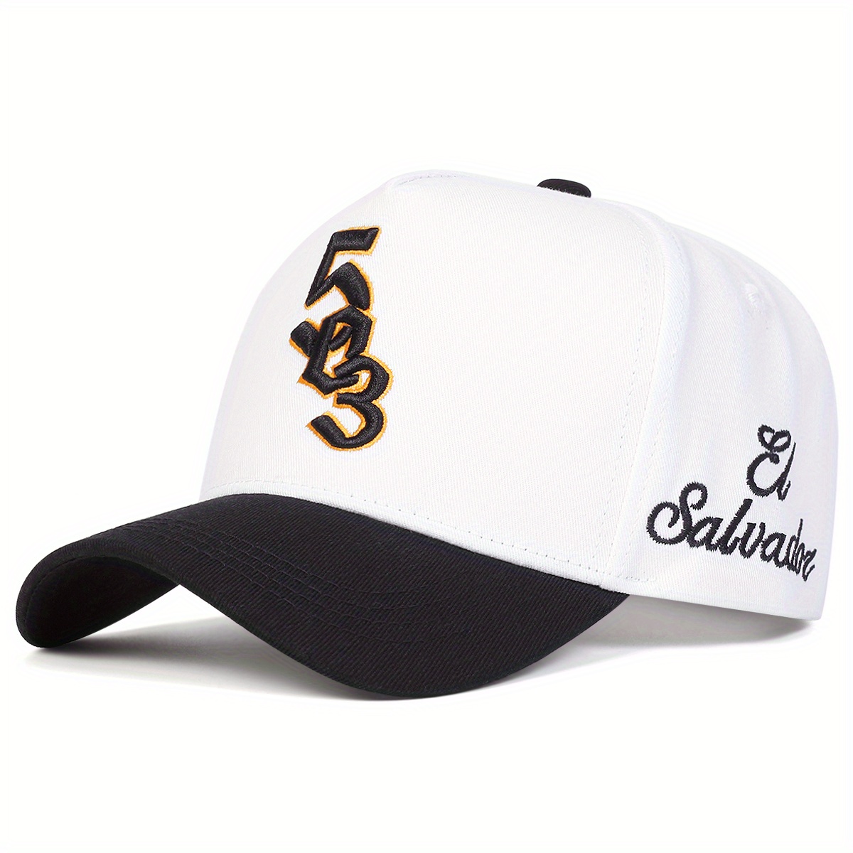 Image of 1 Men's 530 Baseball Cap Fashion Five-panel Hat Outdoor Adjustable Casual Hat Spring And Autumn Travel Seaside Vacation