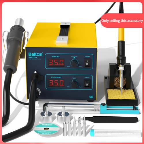 item picture 7 in 1 multifunctional 15 in 1 set 936 temperature soldering station professional soldering handle 5 soldering tip kits essential tool for electronic engineers diy enthusiasts ideal for phone and computer repairs circuit board