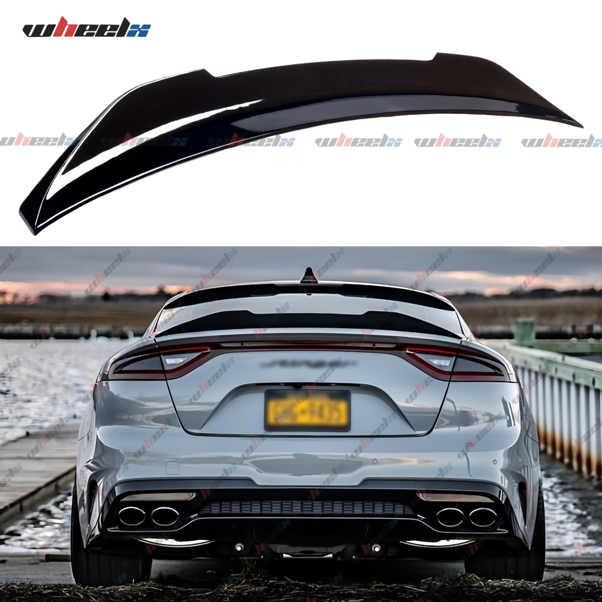 rear spoiler sold on Temu United States
