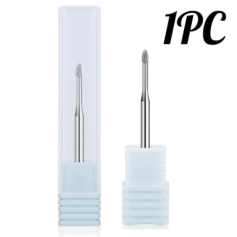 3/32" Carbide Safety Nail Drill Bits, Rotary Burrs Cuticle Clean Electric Nail File Machine For Nail Tools