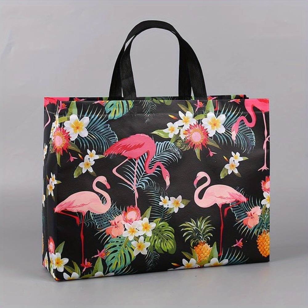 reusable shopping bags handles large high quality non woven Temu