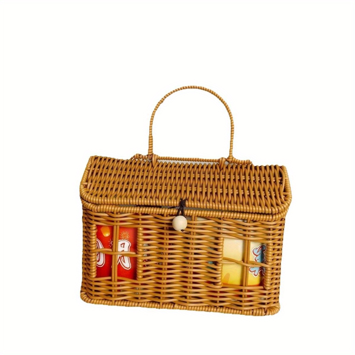 Wicker Willow Gift Basket Decoration - Decoration And Wicker Willow