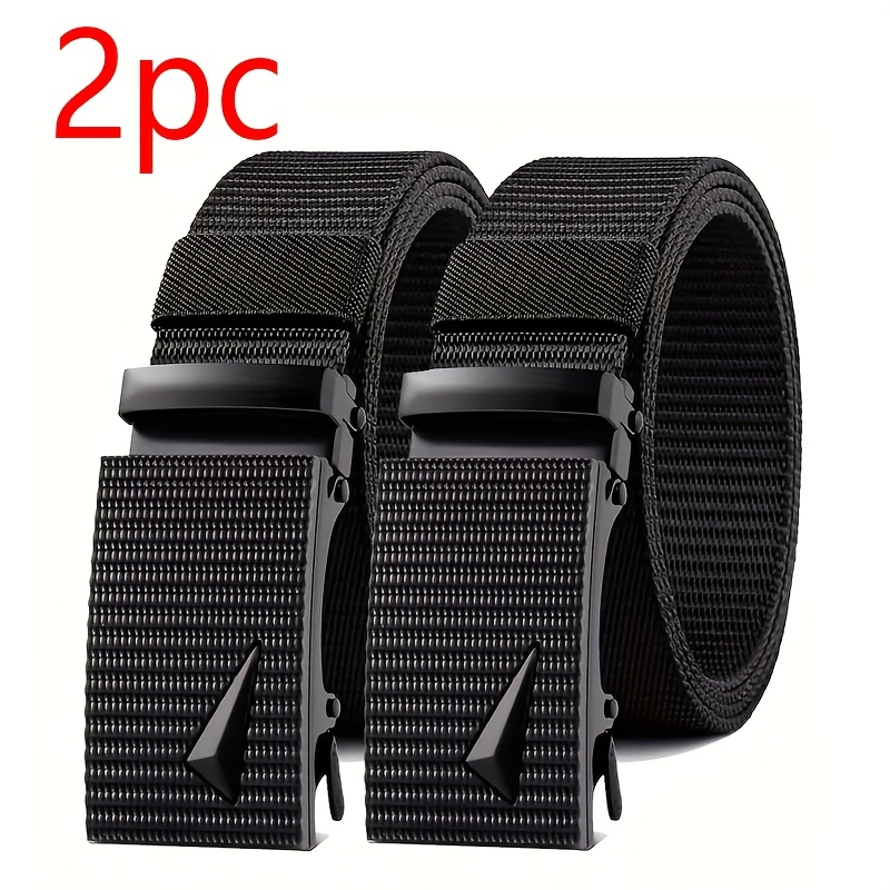 TEMU 2-3pcs Tactical Belts, Heavy-duty Durable Nylon Ratchet Belts With Automatic And , Ideal For Gifts