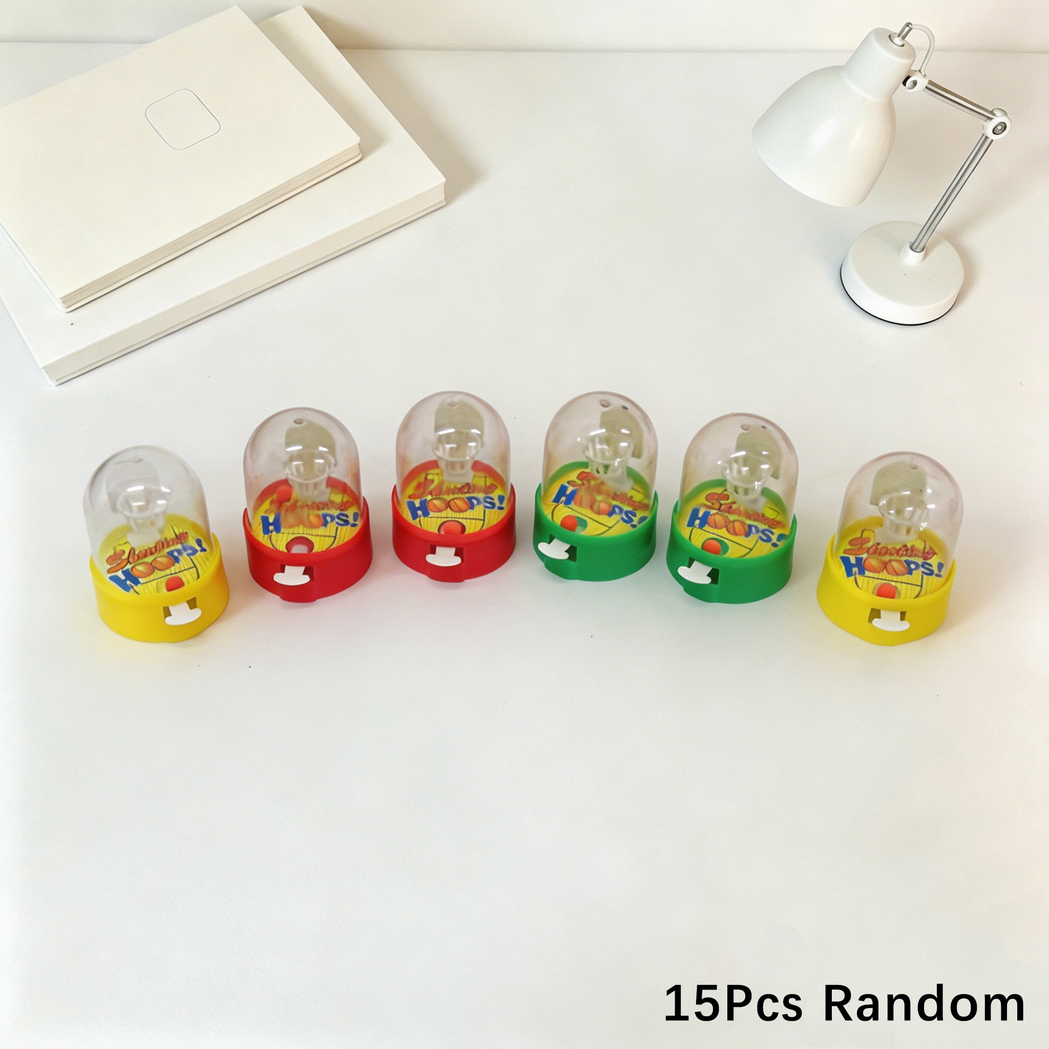 TEMU 15pcs Mini Desktop Fingers Basketball Shooting Game Toys, Fidget Toys Bulk Sensory Toys, Kids Party Favors, Kids Birthday Gifts, Treasure Box