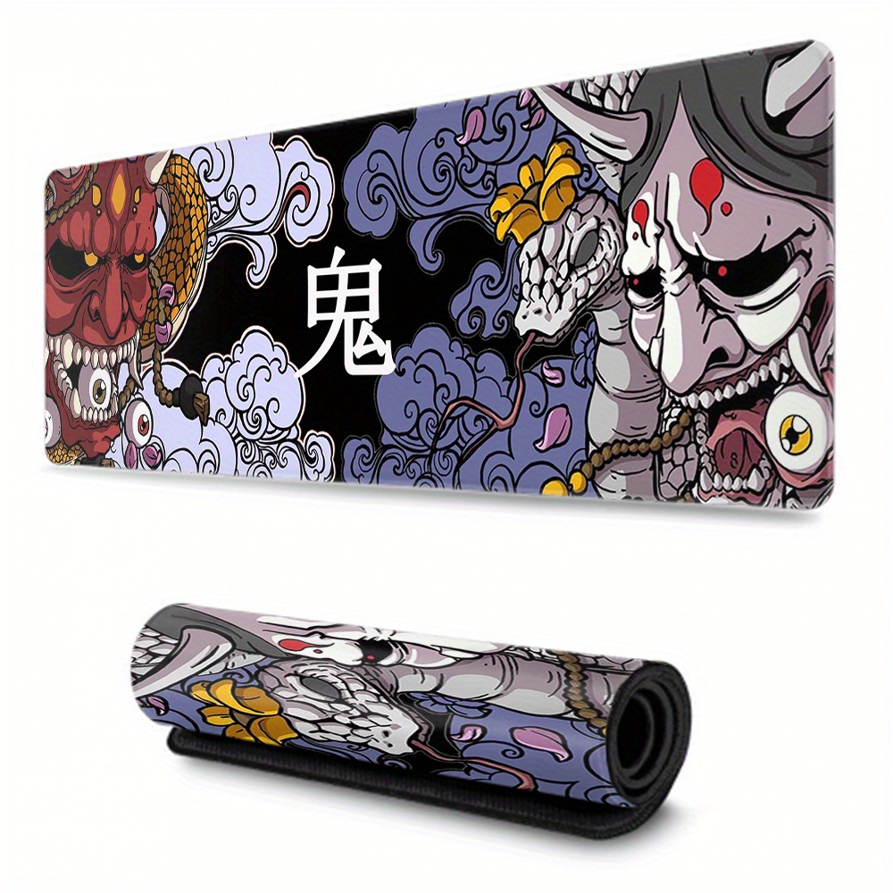 japanese faced samurai xxl gaming mouse pad 120x60cm 47 2x23