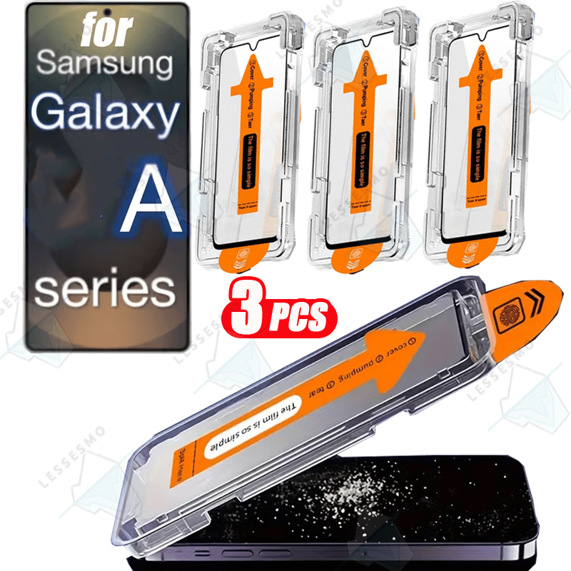 E-shop 3er-Set (Staubentfernung Hochauflösend) Kompatibel mit for Samsung Galaxy A55 5G/ A35 5G/A56/A36/A05/A05s/A07 4G/A14 5G/A15/A16 5G/ A17 5G/A26