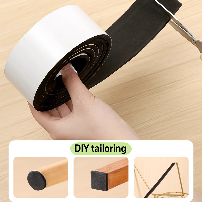 TEMU 1 Roll Of 100cm Chair And Table Foot Anti-slip Pads - Durable, Noise-reducing, Scratch-proof Covers For Sofas, Stools And More - Easy To Cut,