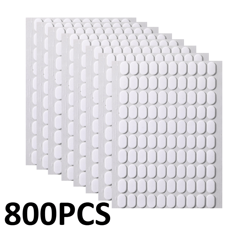 TEMU 800 Points Adhésifs Transparents Double Face : Amovibles, Adaptés pour l'Application de Nail Art, l'Artisanat, les Affiches, les Décorations de