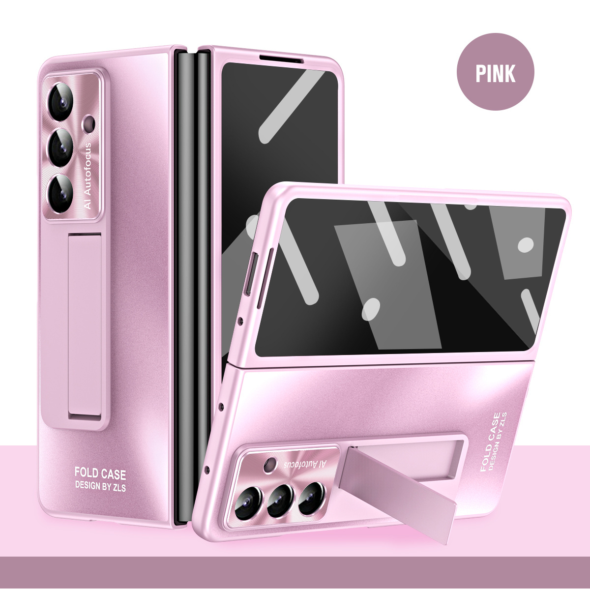 TEMU Phone Case - For For Galaxy W26 Features A Minimalist Solid Color Electroplated Texture Design, Business Professionals With A High- And A