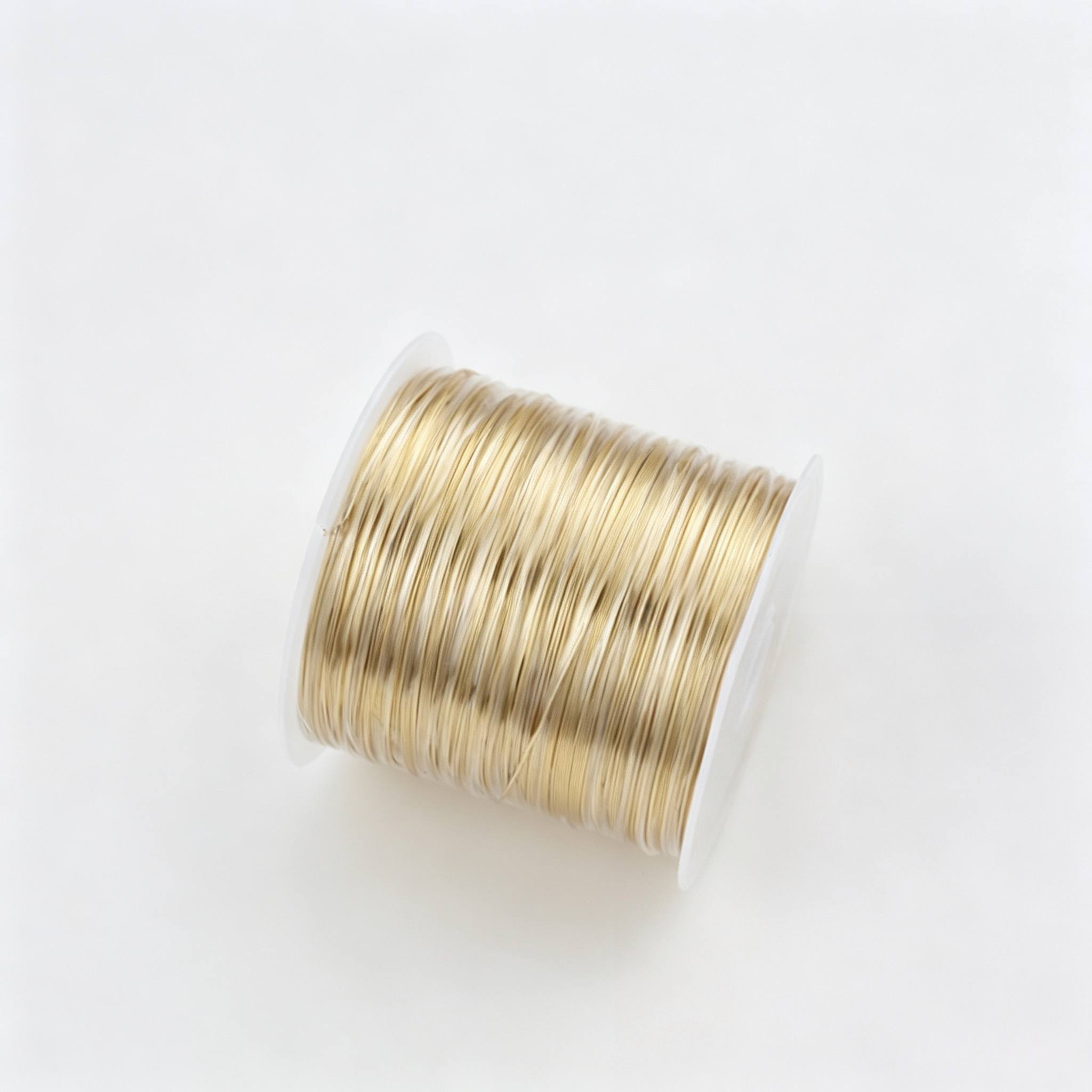 TEMU Fil de perles de 49M de long et 0.4Mm d'épaisseur, 7 de câble en acier, 3 couleurs disponibles, anti-tarnissage et non élastique, matériau de