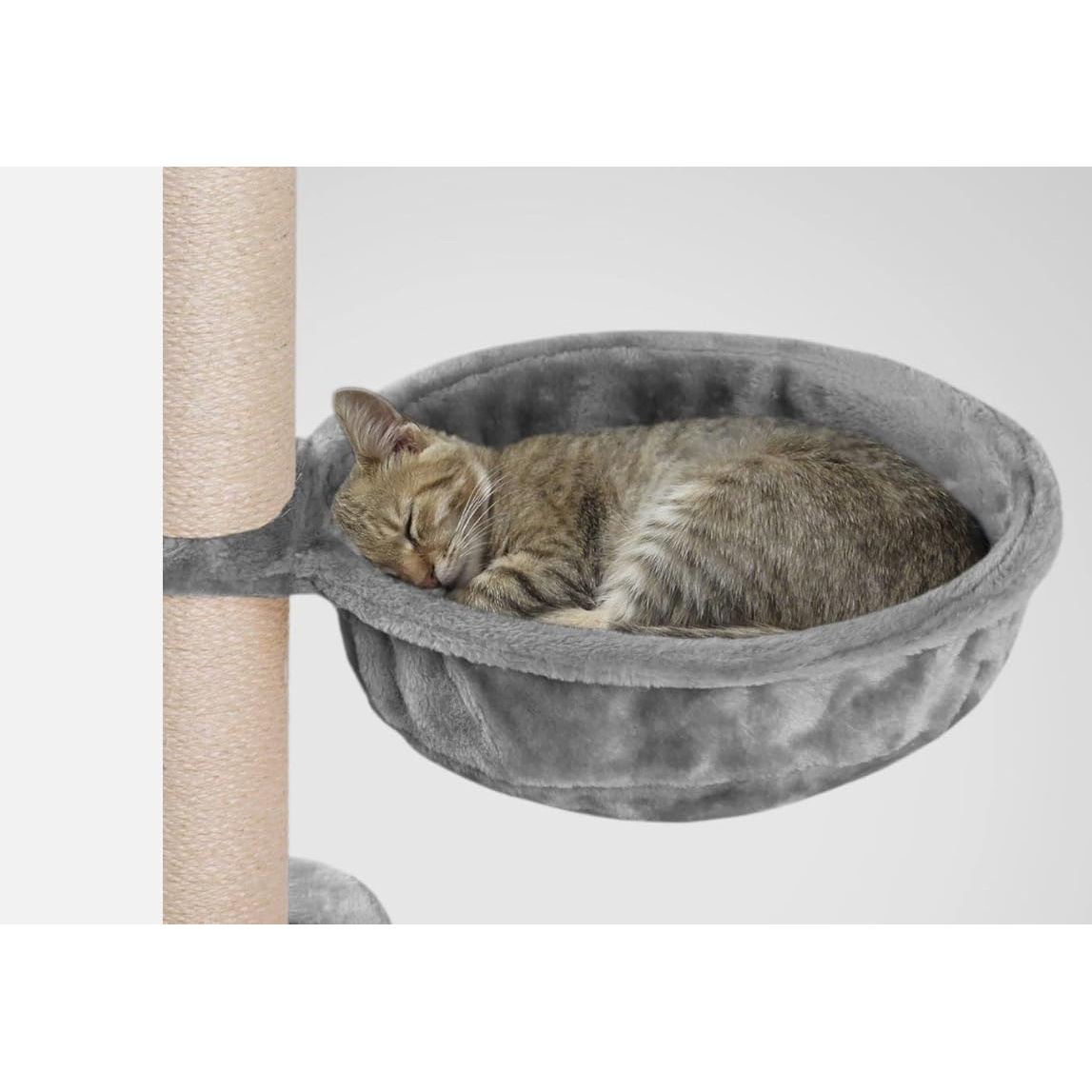 Lounger Cat Basket Cat Hammock For Scratching Post Made Of Soft Plush Diameter 32 Cm - Xl Cat Tray Replacement Part - Sturdy Lounger With Metal Frame - Cat Bed Scratching Post