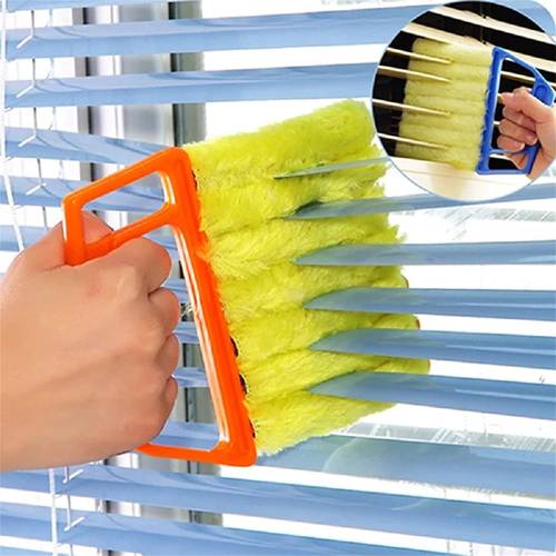 tooth blind brush mini handheld cleaning brush suitable for awnings wall panels air conditioners cars and fans cleaning brush 3 disposable face towels