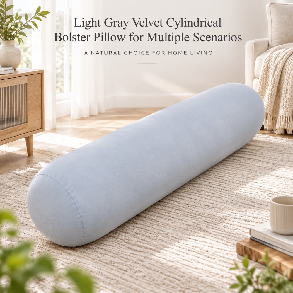 TEMU Light Cylindrical Bolster Pillow For Multiple | For