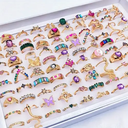 Temu Stackable Rings womens rings sold on Temu New Zealand