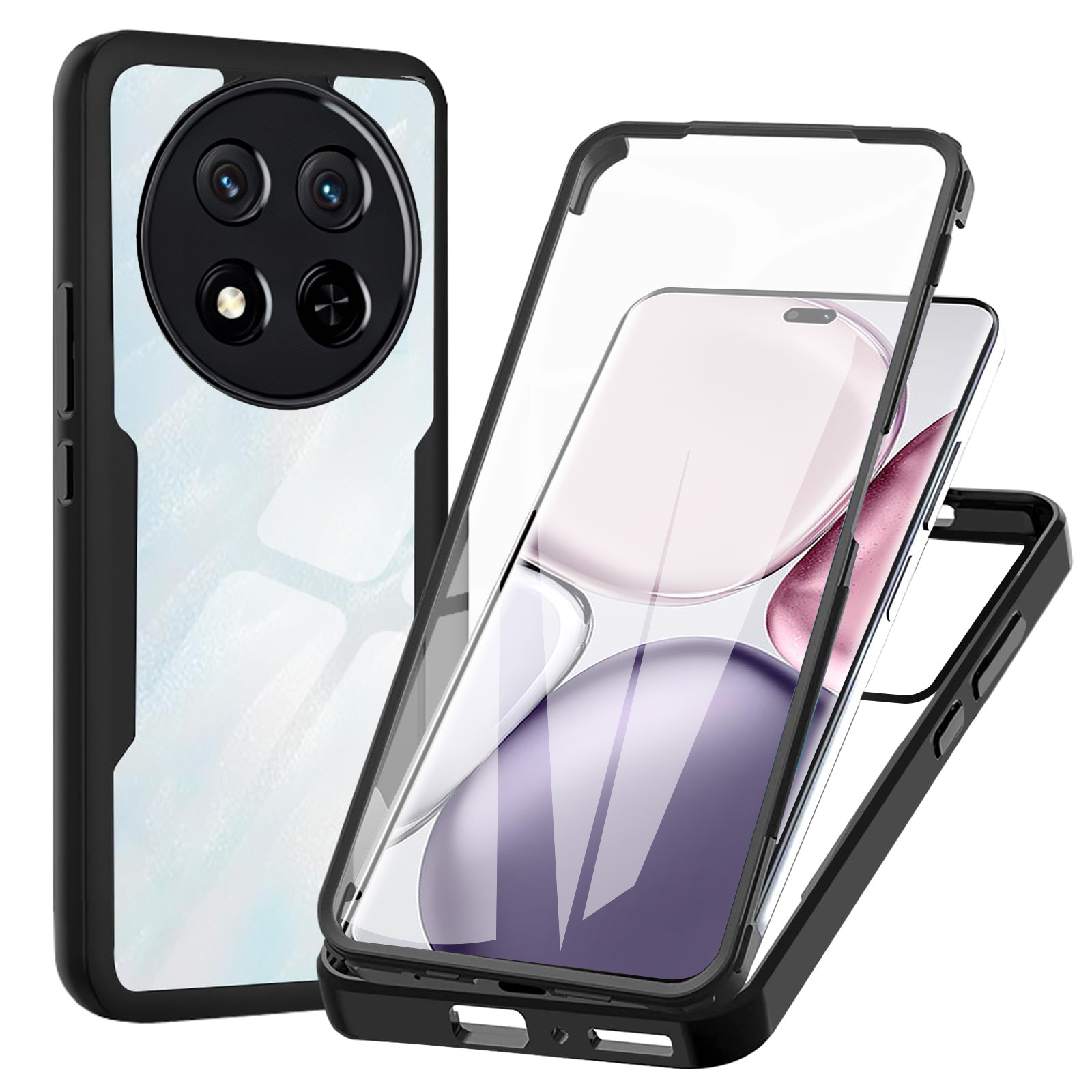 TEMU Phone Case - Suitable Case Magic 7 Lite Full Shockproof 360 Degree Protection Screen Protection Phone Cover Shell Phone Case