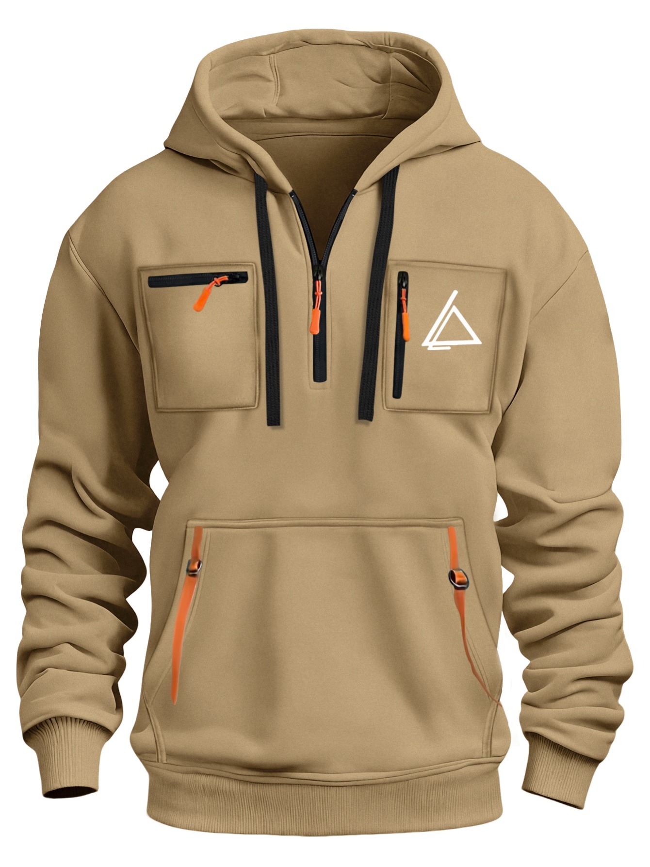 Men's Casual Printed Hoodie