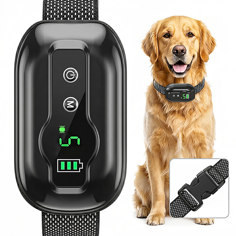 Bark Stop Collar For Dogs, Sound & Vibration Anti Bark Control, 5-level , .0 Bark Recognition, Usb Rechargeable Sleep, Alert, Humane Training For All Small Medium Large Dogs, Indoor Outdoor Use