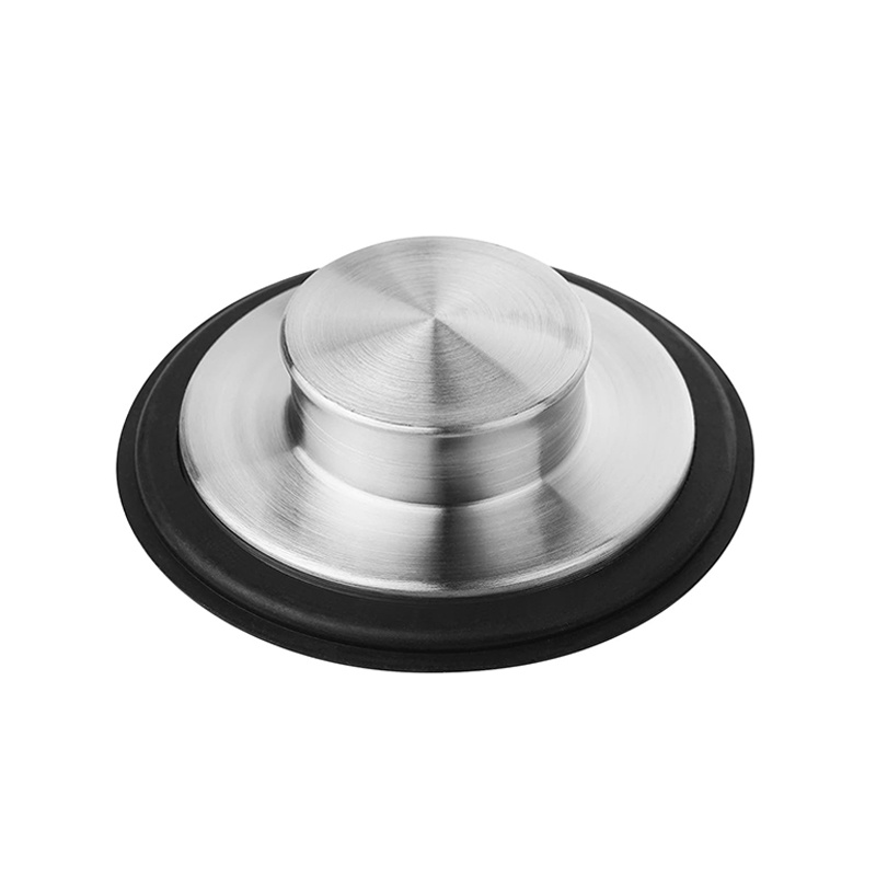 Kitchen Sink Drain Stopper, Stainless Steel Garbage Disposal Stopper 3.34 Inch Drain Stopper, Fits 3-1/2 Inch Sink Size