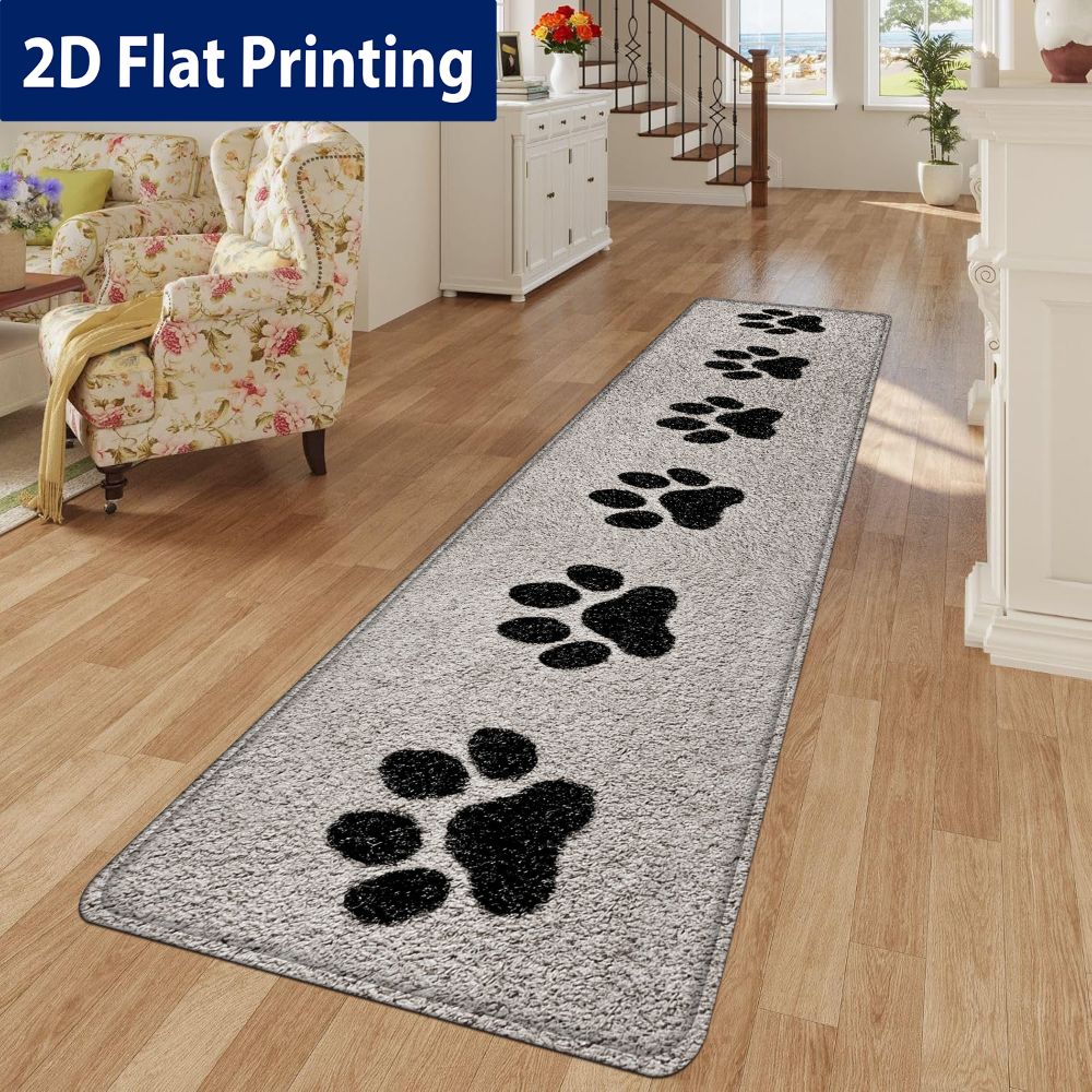 TEMU 1pc, Gray Background With Print 2d Flat Printing Pattern, Suitable For Various Scenes, Home Decoration, Ideal For Everyday Or Festive Atmosphere