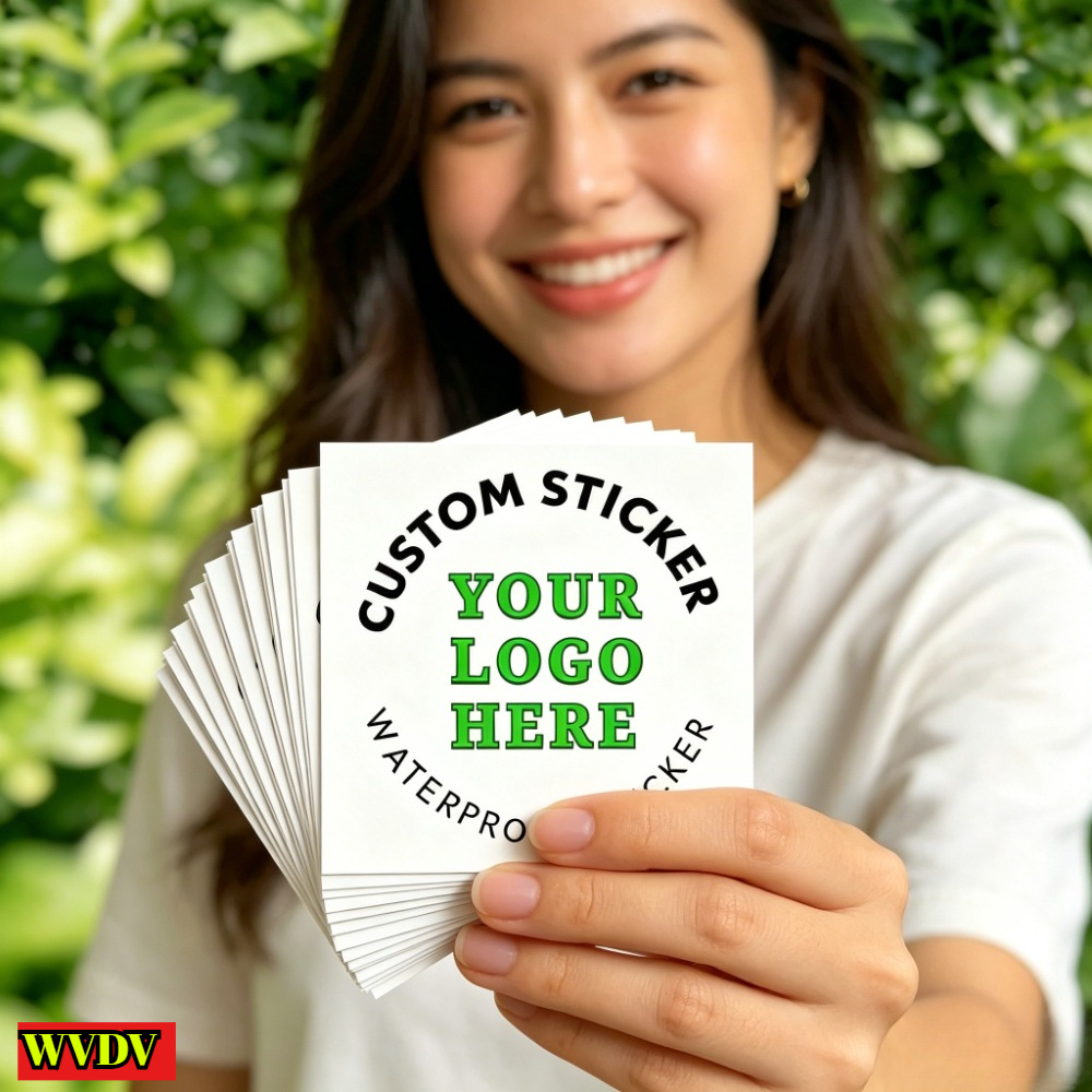 Personalized Custom Large Stickers, 8.0cm/10.01cm/11.99cm
