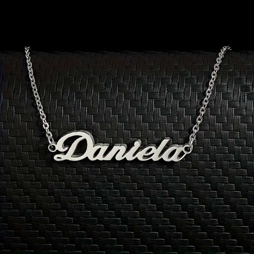 Custom Name Pendant Necklace - Personalized Jewelry Gift