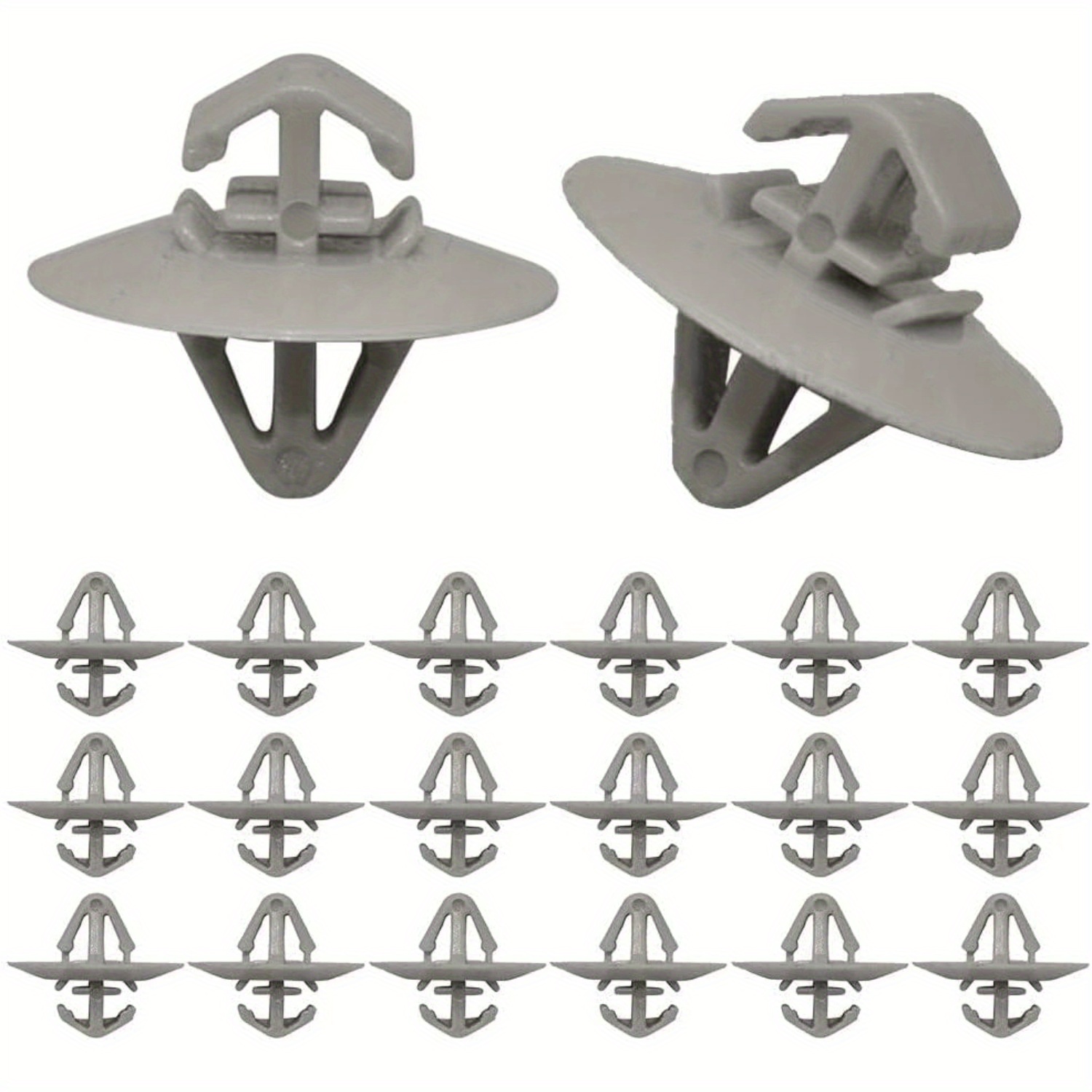 MEISO 190 Pezzi Clip Auto In Plastica – Rivetti Per Fissaggio Pannelli E Paraurti – 6 Misure, Universali - 3