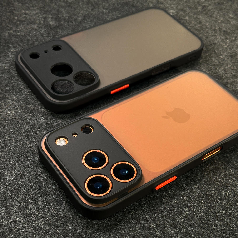 E-shop Handyhülle - Neue luxuriöse, durchscheinende, matte Handyhülle, kompatibel mit iPhone 17 Pro Max Air 16 15 14 13 12 Pro 11 , stoßfest, weiche