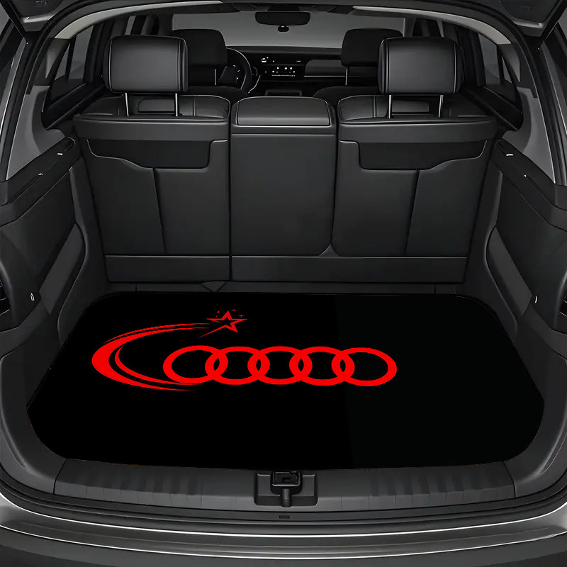 TEMU 1pc/car Trunk Mat Strolling Through The Hustle And Of The World, The Soft Cushion Lingers Day And Night, Running Around With
