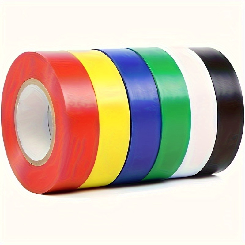 

1pc Tape, Plastic Electrical Insulation Tape, 600v Voltage Grade, Dustproof For Home, Vehicle Wiring And Cable Protection