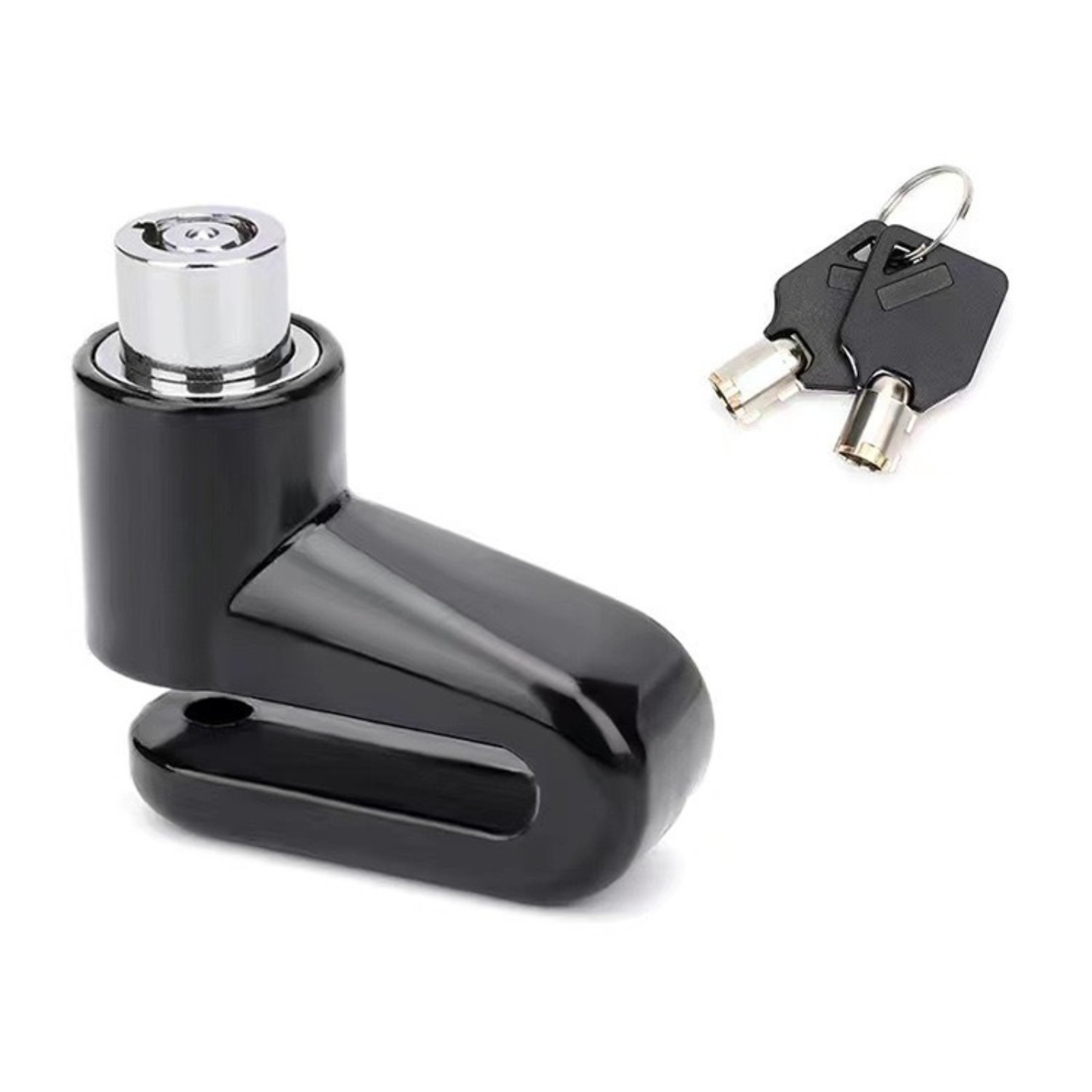 3pcs Heavy-Duty Bicycle Disc Brake U-Lock Set with Keys
